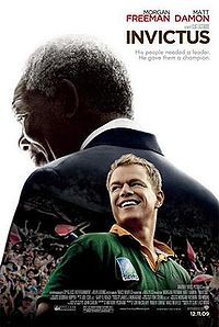 Invictus starring Morgan Freeman and Matt Damon.