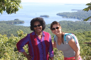 On excursion in Camden Hills State Park.