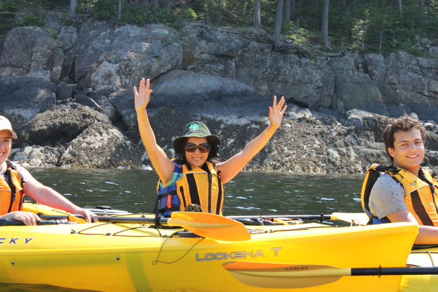Acadia Center excursion kayak