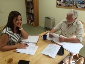 English immersion class at Acadia Center.